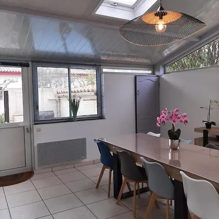 Maison De La - Classee 3 Etoiles ! Bbq Belle Terrasse Privee - Climatisation & Parking Prive - Sejour Ideal Famille Et Speciale Dom wakacyjny *